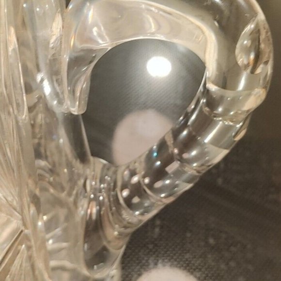 American Brilliant Period ABP Cut Glass Pitcher Pinwheel Star Burst Sawtooth 9.5 - Picture 6 of 12